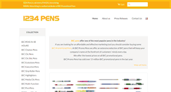 Desktop Screenshot of bicpromopens.com